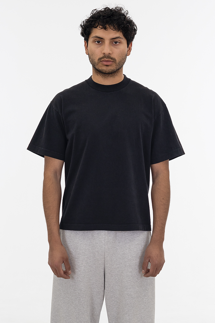 8.5 oz S/S Garment Dye T-Shirt Black Edge