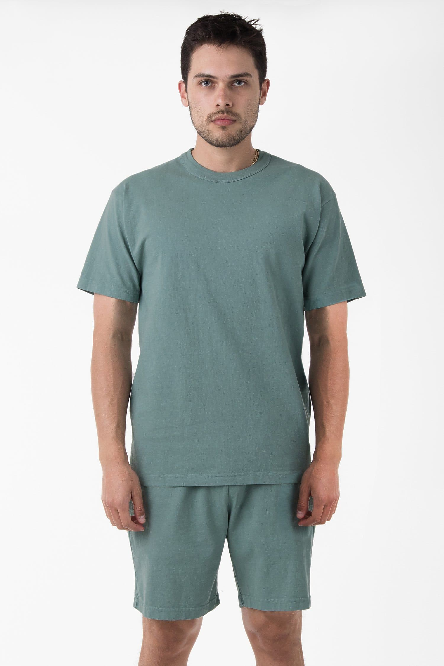 Heavy Jersey Tee w/ Binding ATLANTIC GREEN