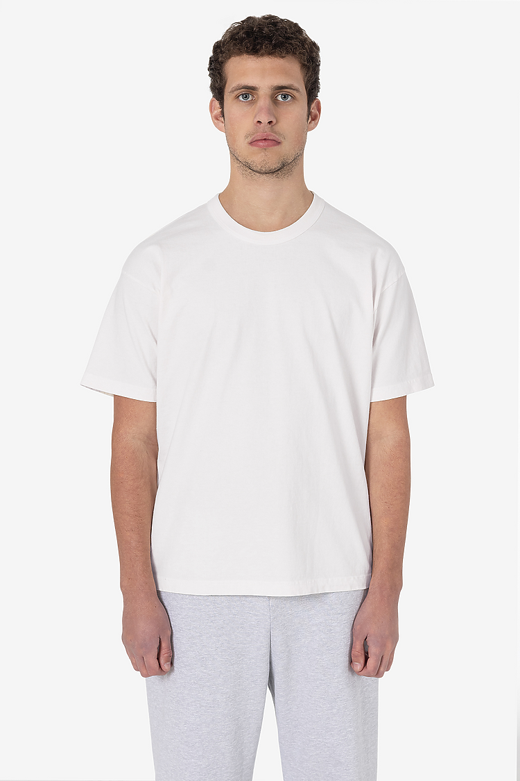 Heavy Jersey Tee w/ Binding White