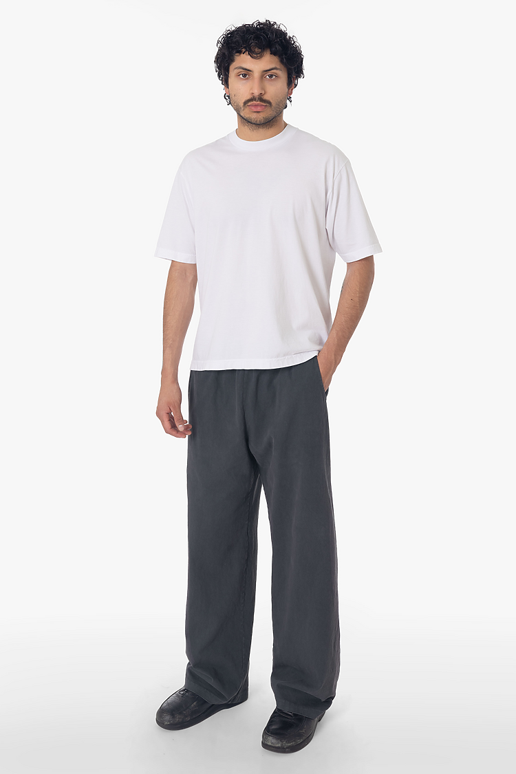 Mens Wide Leg Jersey Pant Dolphin Blue