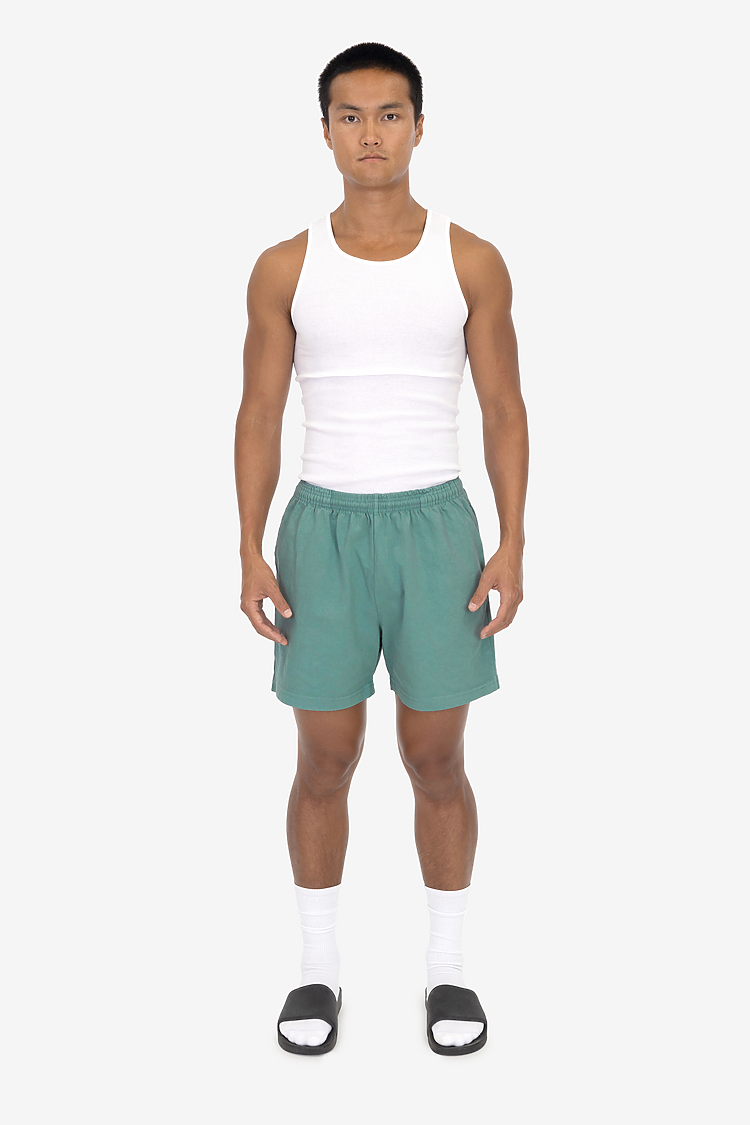8.5 oz Heavy Jersey Gym Shorts ATLANTIC GREEN