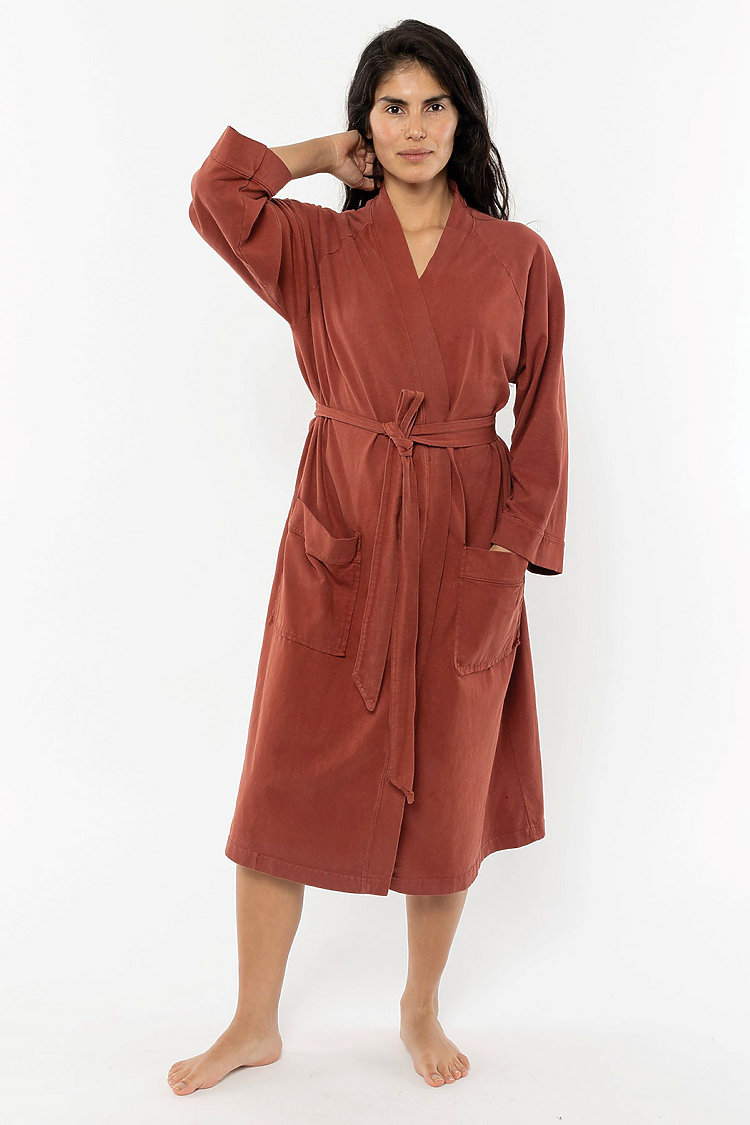 Heavy Jersey House Robe SADDLE