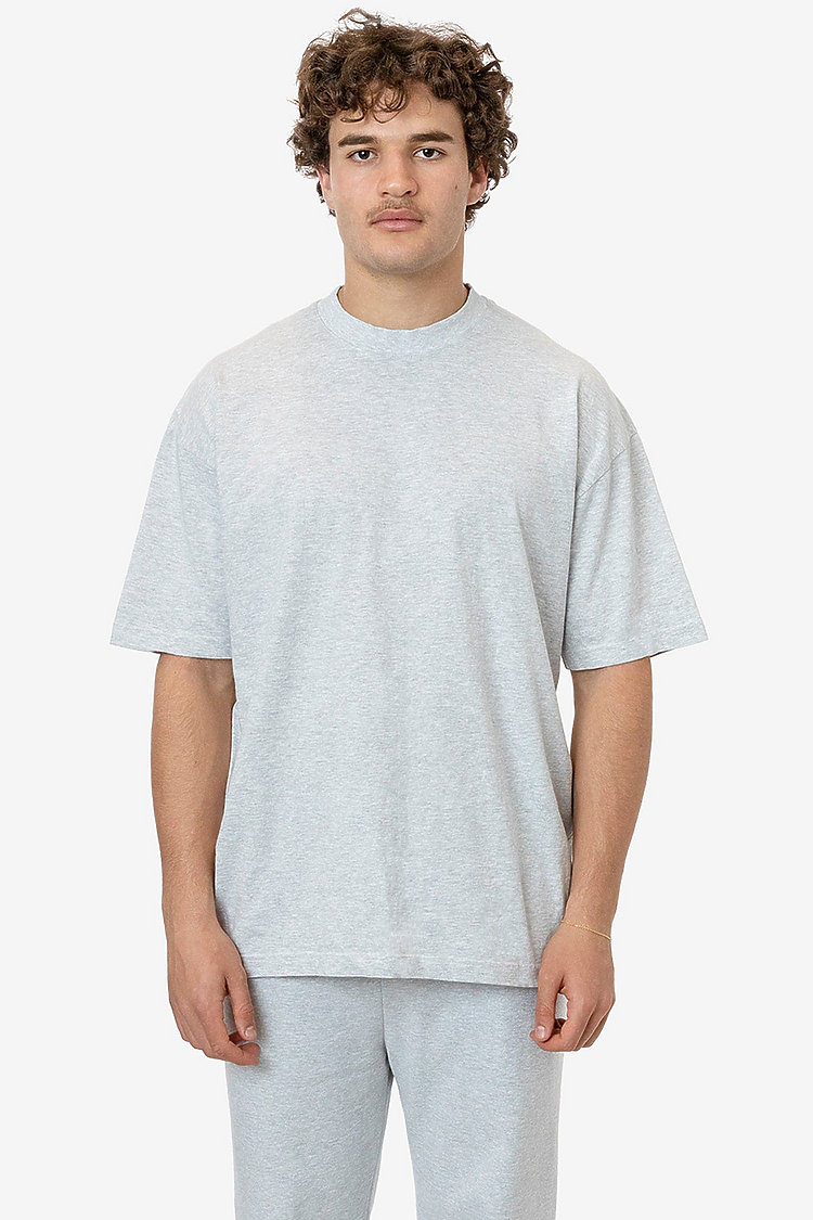 S/S Grmnt Dye Crew Neck 6.5oz ASH