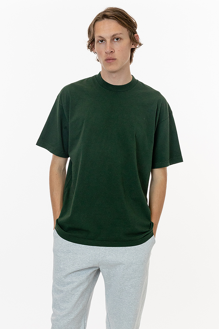S/S Grmnt Dye Crew Neck 6.5oz IVY
