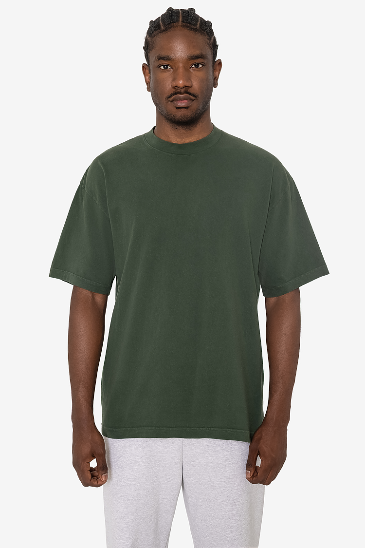 S/S Grmnt Dye Crew Neck 6.5oz IVY