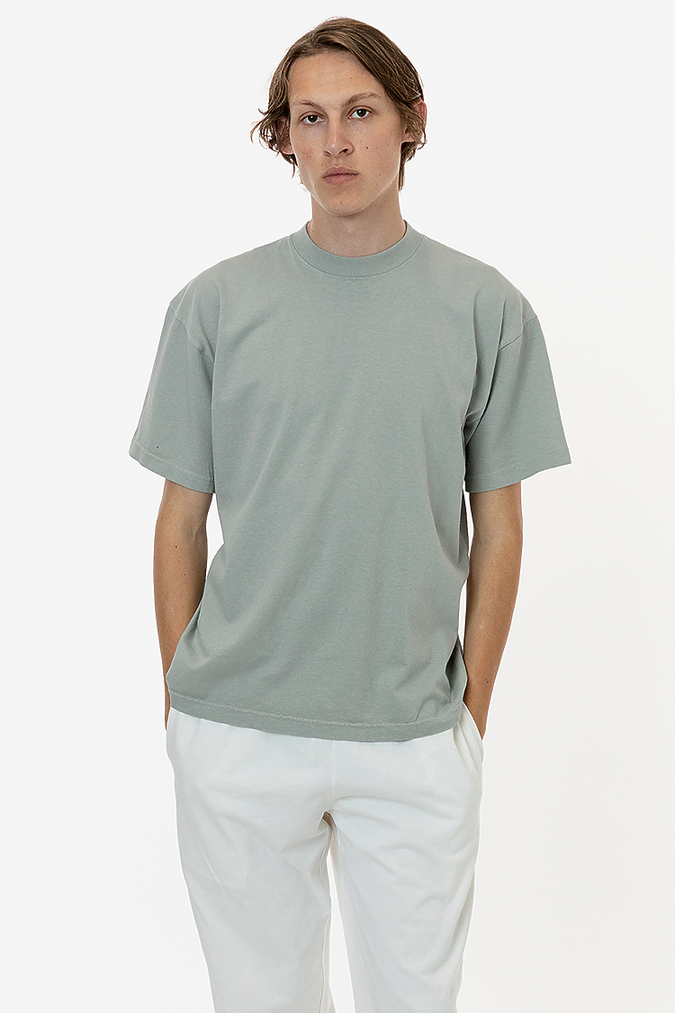 S/S Grmnt Dye Crew Neck 6.5oz SAGE
