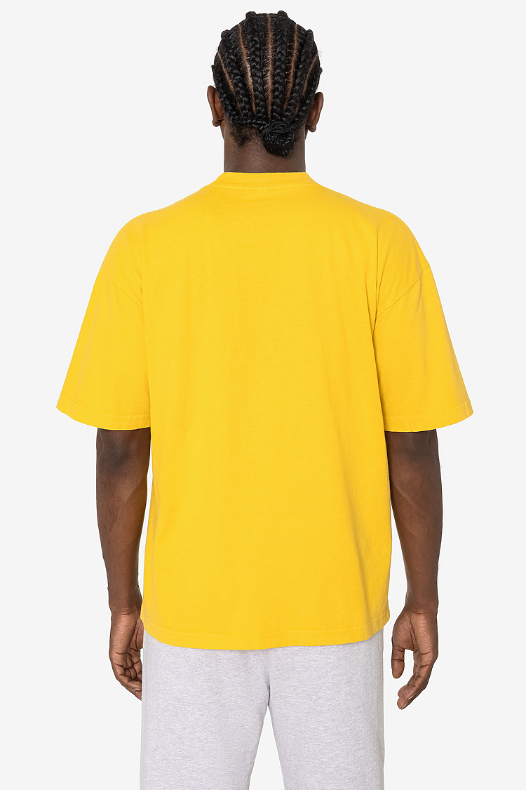 S/S Grmnt Dye Crew Neck 6.5oz SPECTRA YELLOW