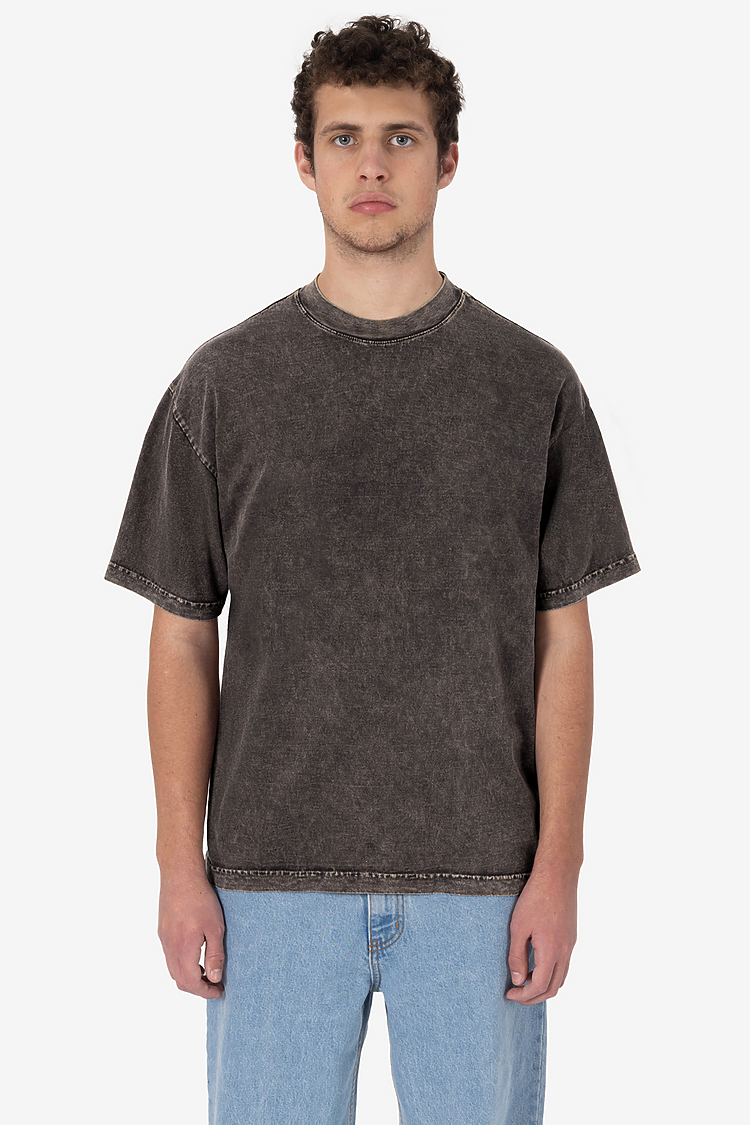 S/S Mineral Wash Crew 6.5oz Cocoa