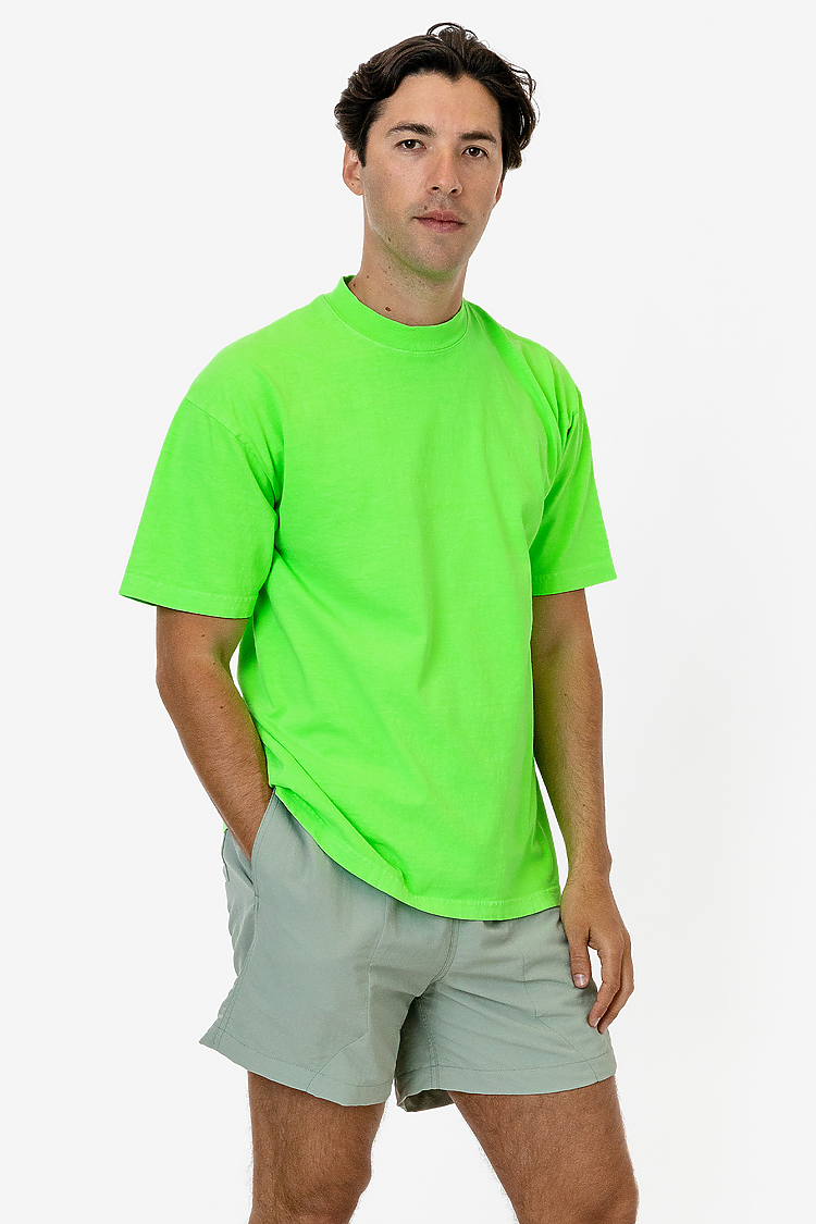 S/S Neon Crew Neck 6.5oz NEON GREEN