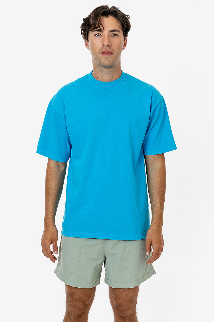 S/S Neon Crew Neck 6.5oz NEON BLUE
