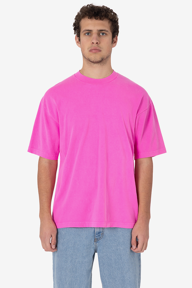 S/S Neon Crew Neck 6.5oz NEON PINK