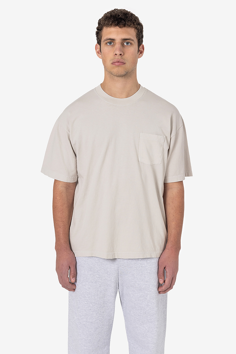 S/S Pocket Tee CEMENT