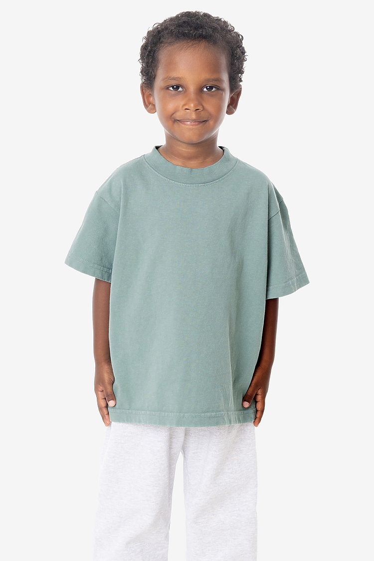 Kids S/S Grmnt Dye Tee ATLANTIC GREEN