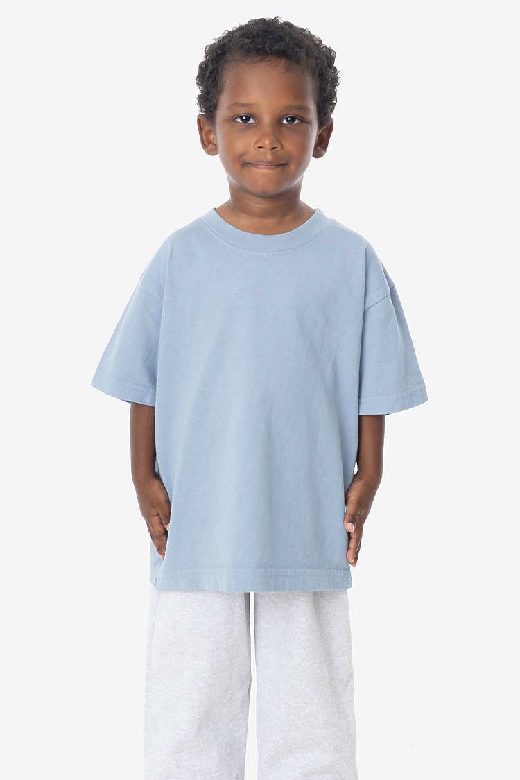 Kids S/S Grmnt Dye Tee CLEAR BLUE