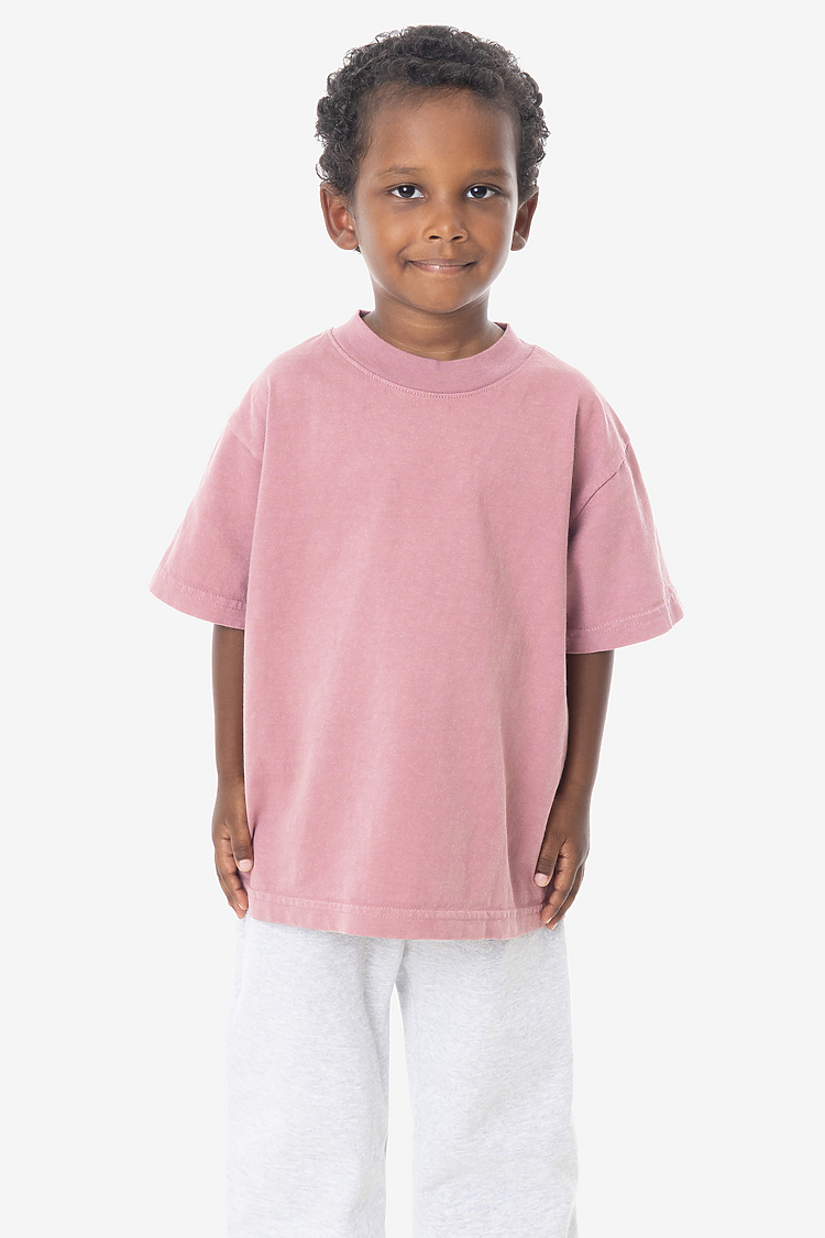 Kids S/S Grmnt Dye Tee DUSTY PINK