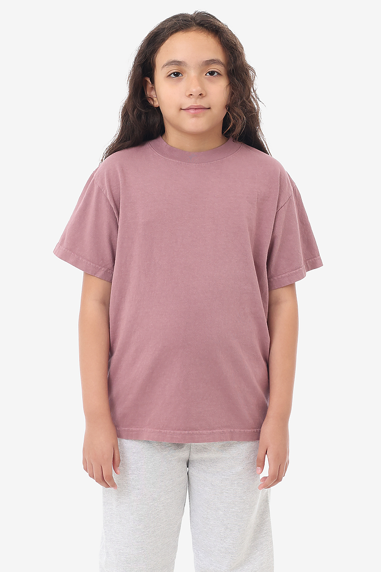 Kids S/S Grmnt Dye Tee MAUVE