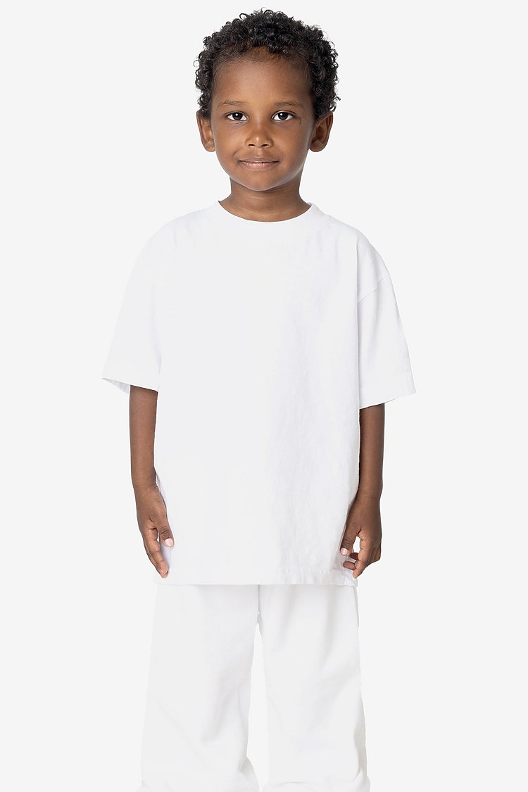 Kids S/S Grmnt Dye Tee White