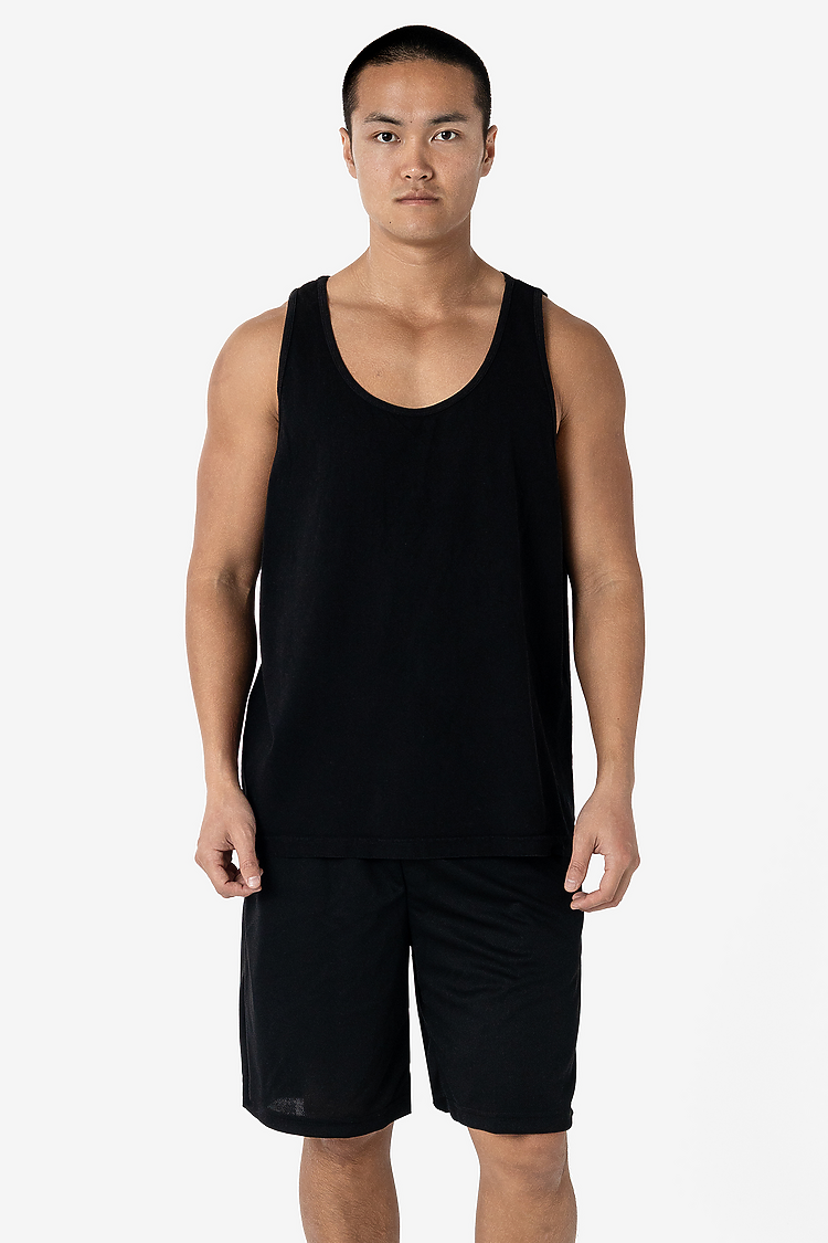 6.5 oz GD Basic Mens Tank BLACK