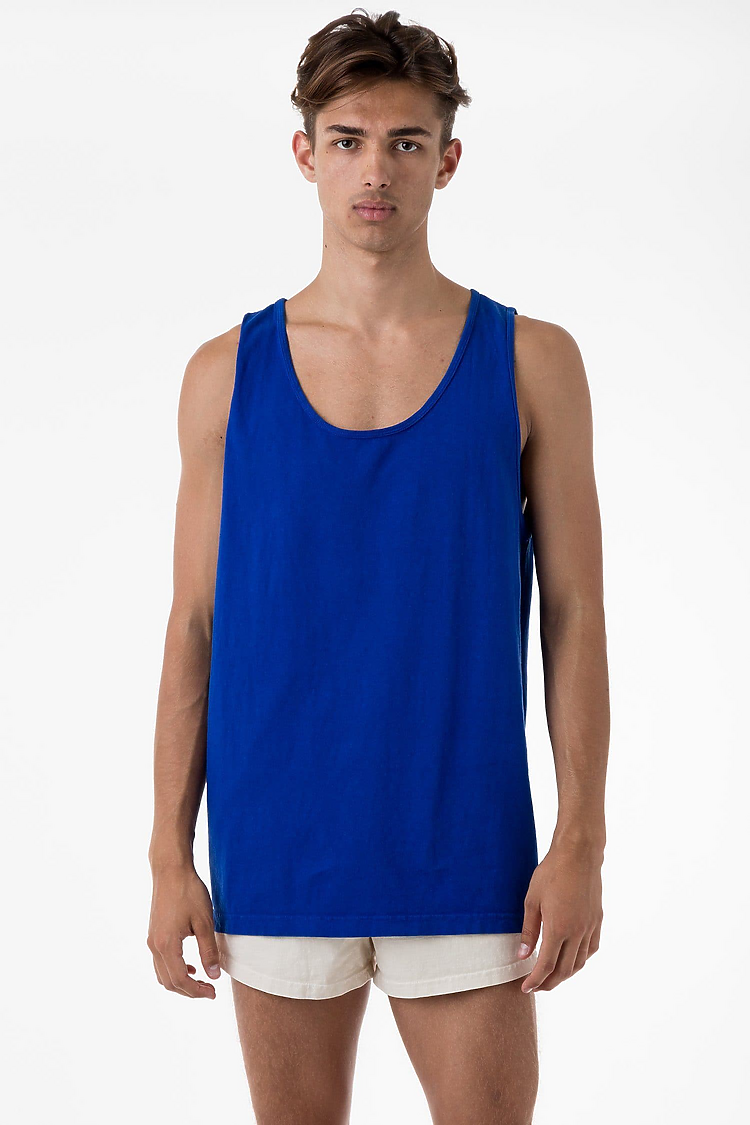 6.5 oz GD Basic Mens Tank COBALT BLUE