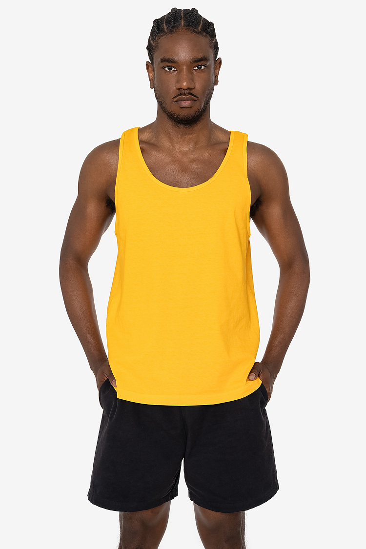6.5 oz GD Basic Mens Tank GOLD