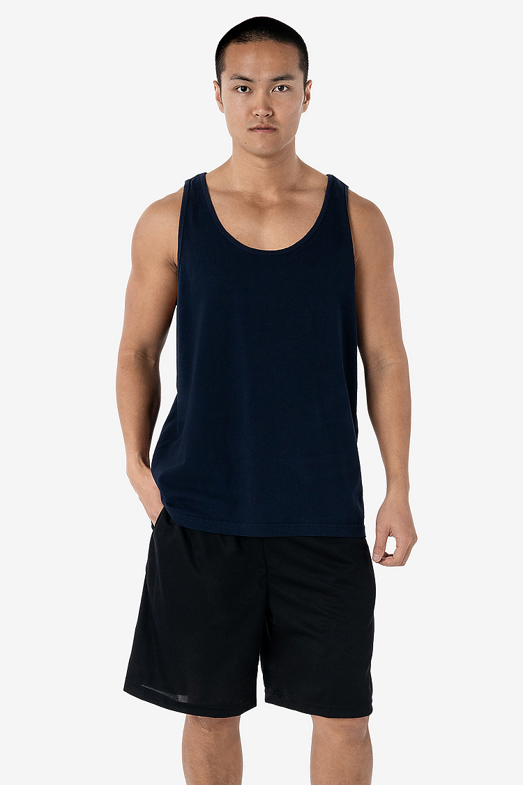 6.5 oz GD Basic Mens Tank NAVY