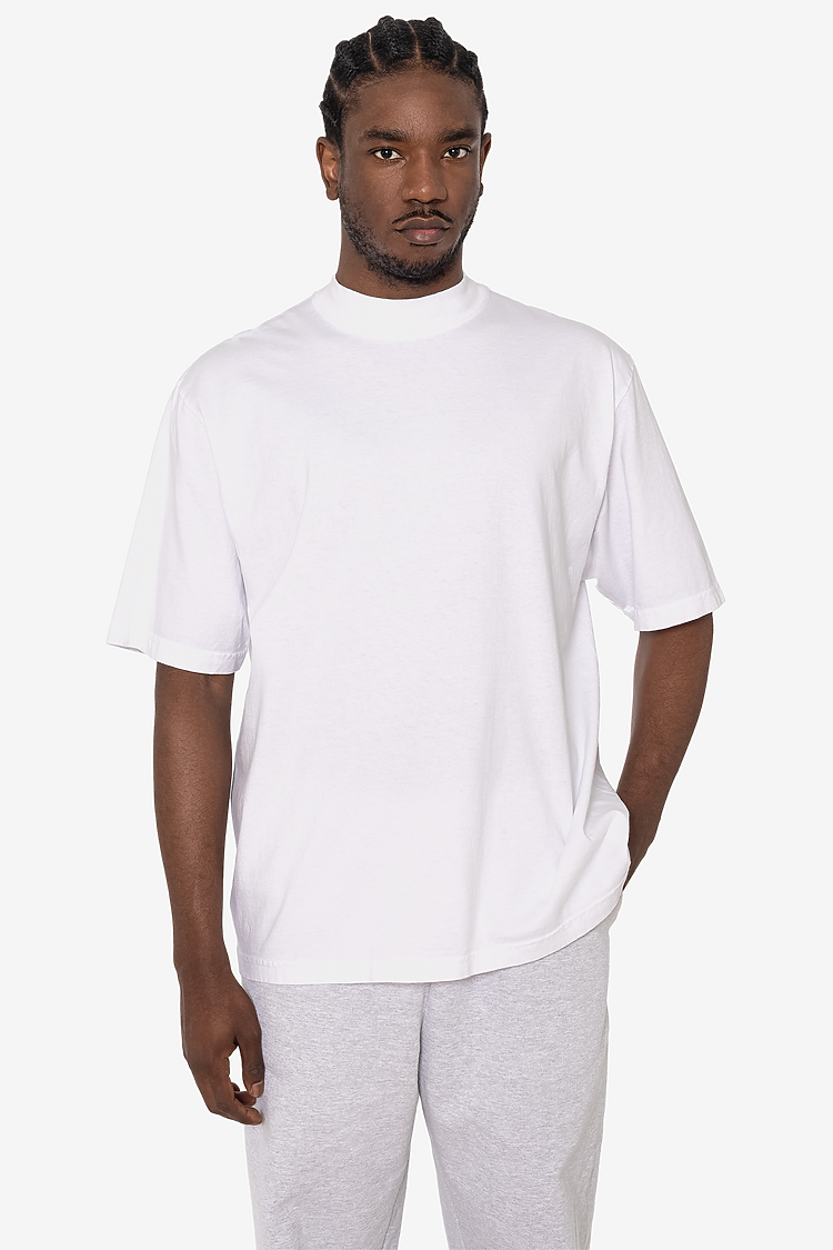 18/1 S/S Oversized Mock White