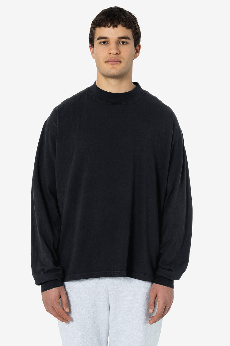 18/1 L/S OVERSIZED MOCK BLACK EDGE
