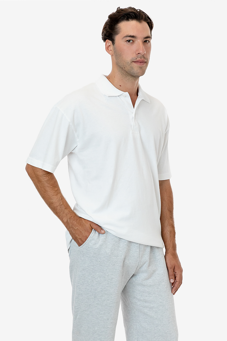 Short Sleeve Polo T-Shirt White