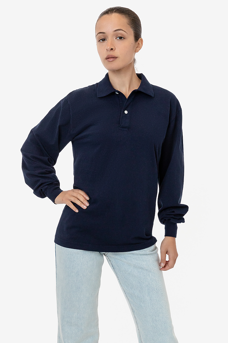18/1 Polo Long Sleeve NAVY