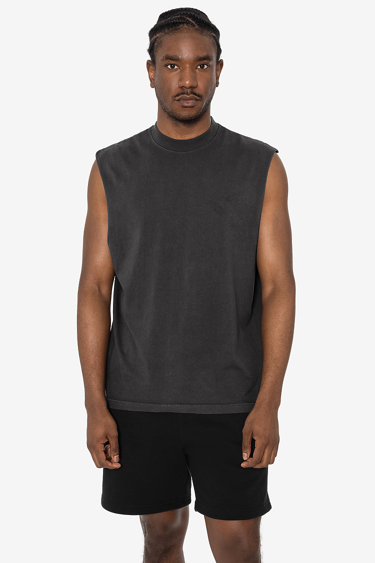 Sleeveless Tee 6.5oz VINTAGE BLACK
