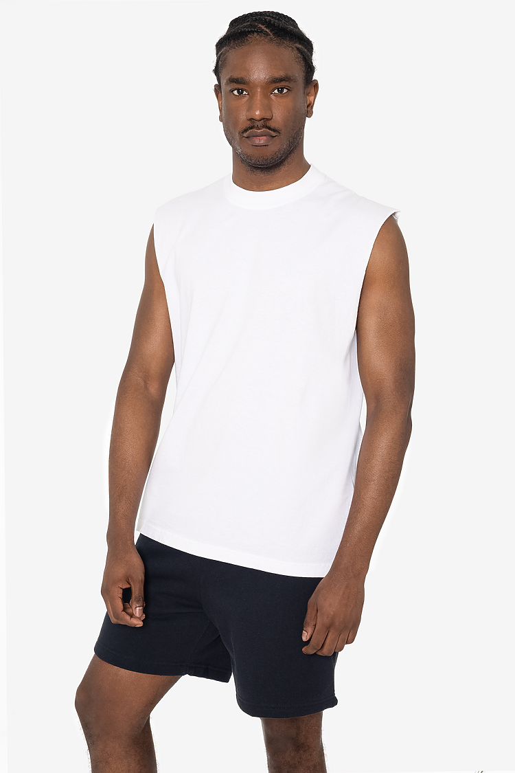 Sleeveless Tee 6.5oz White