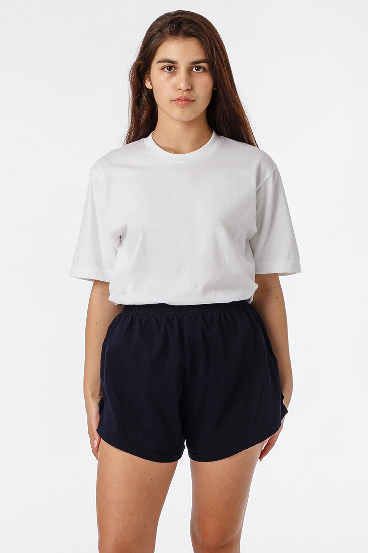 S/S Fine Jersey Crew 4.3 oz White