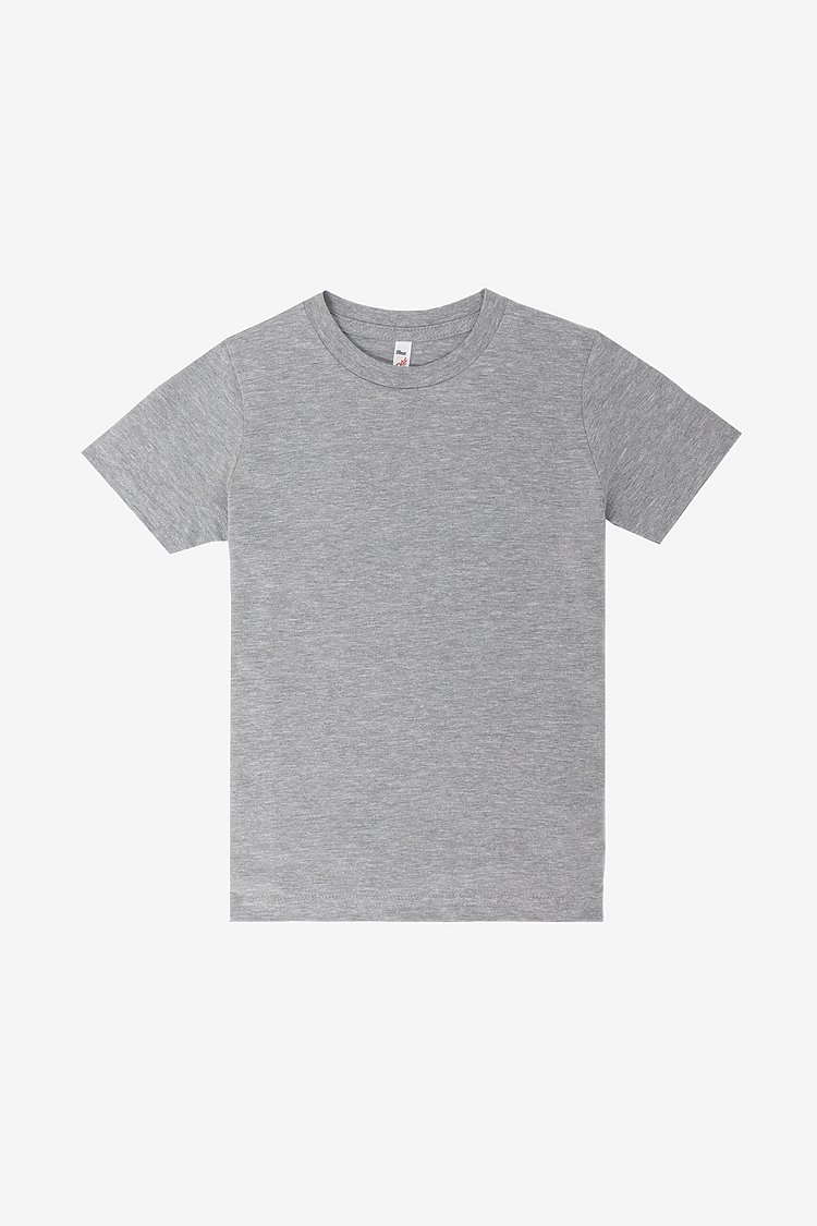 Toddler Fine Jersey S/S T HEATHER GREY