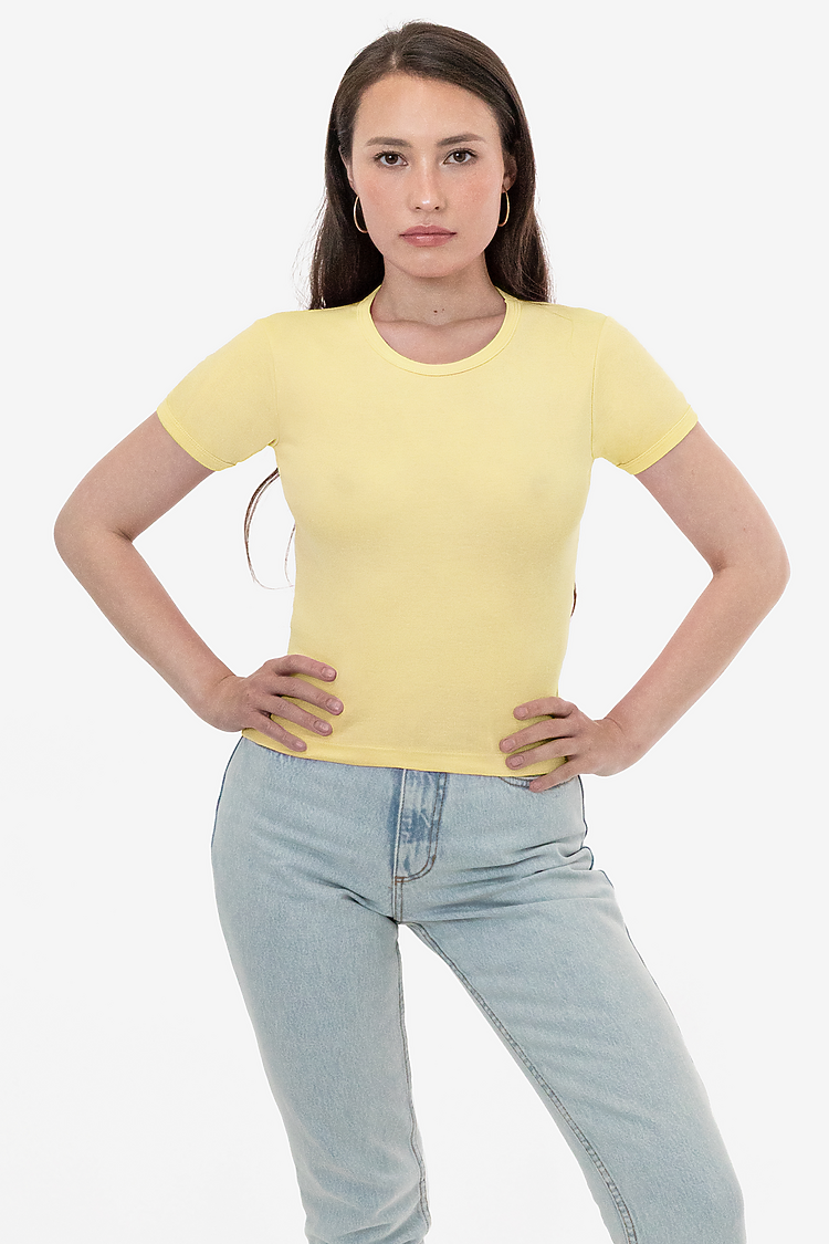 Original Baby Rib Tee Baby Yellow