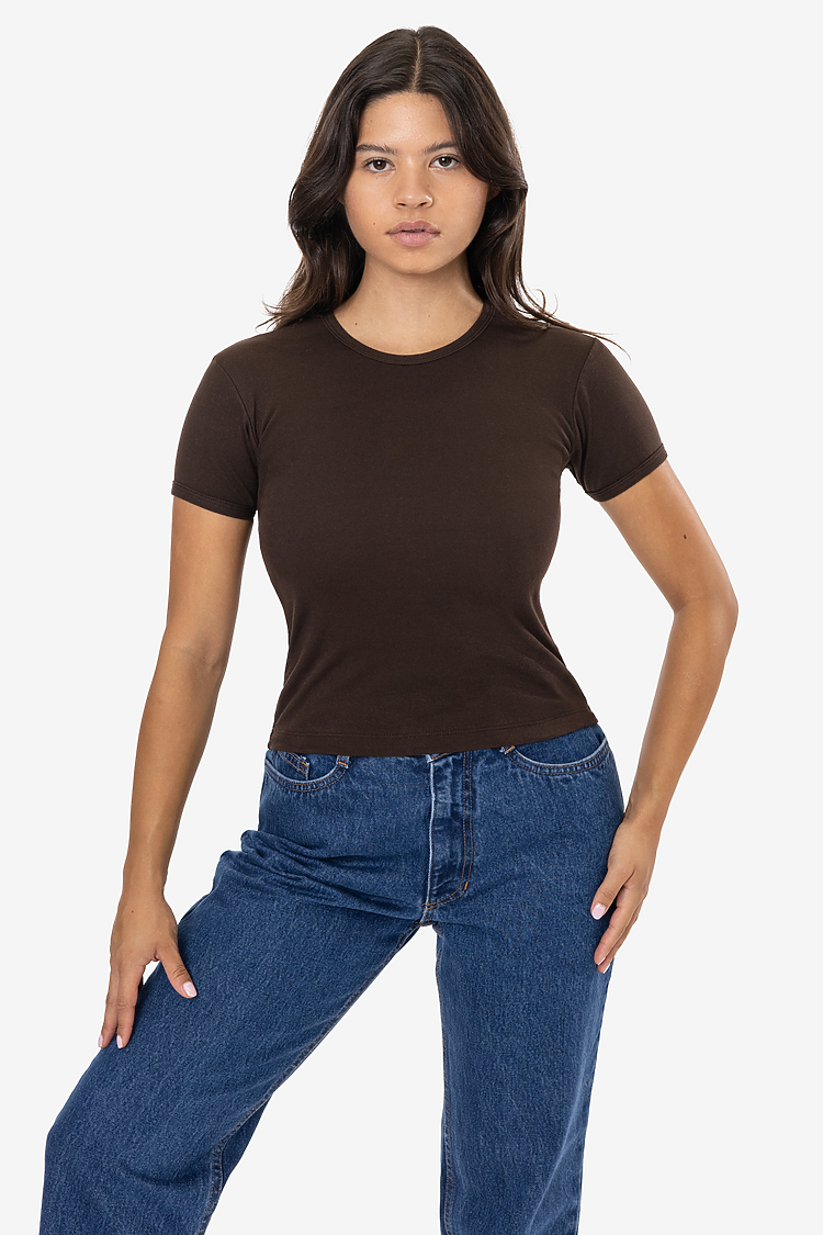 Original Baby Rib Tee BROWN