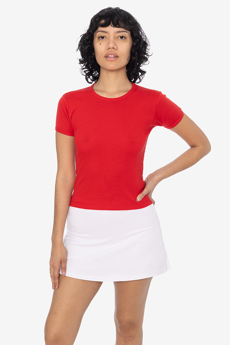 ORIGINAL BABY RIB TEE Red