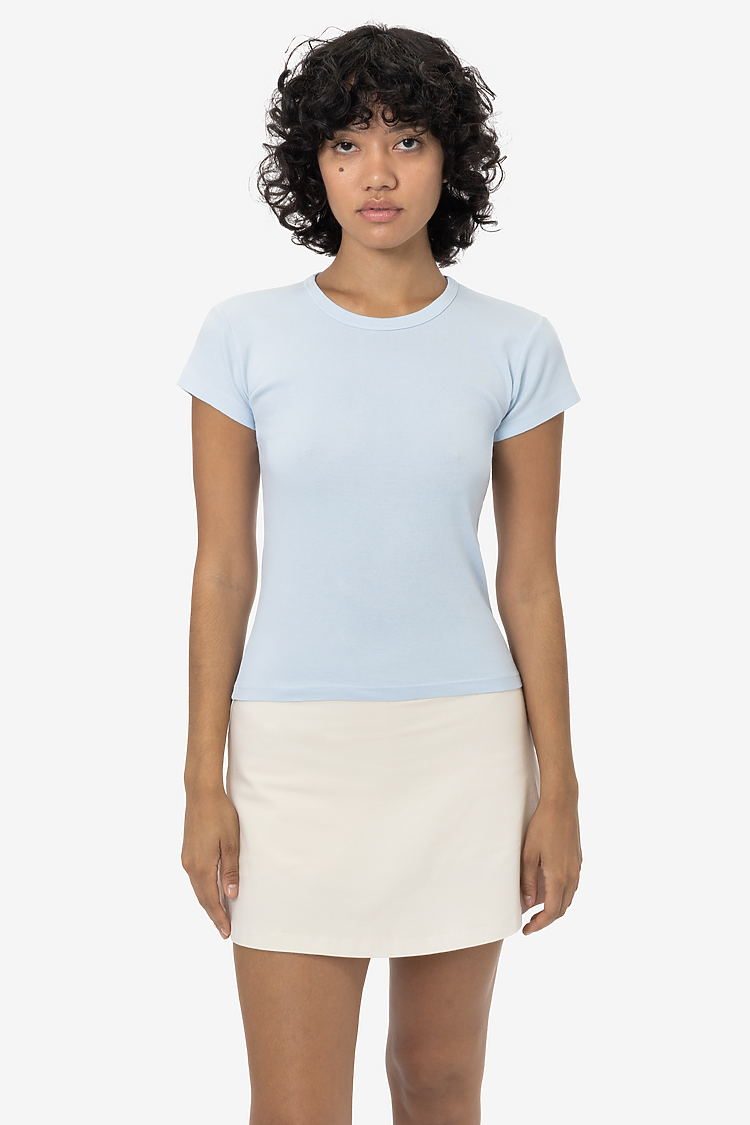 GD Cap Sleeve Baby Tee LIGHT BLUE