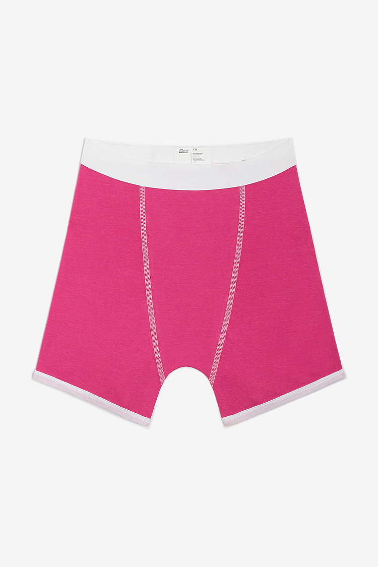 Baby Rib Boxer Brief Fuchsia