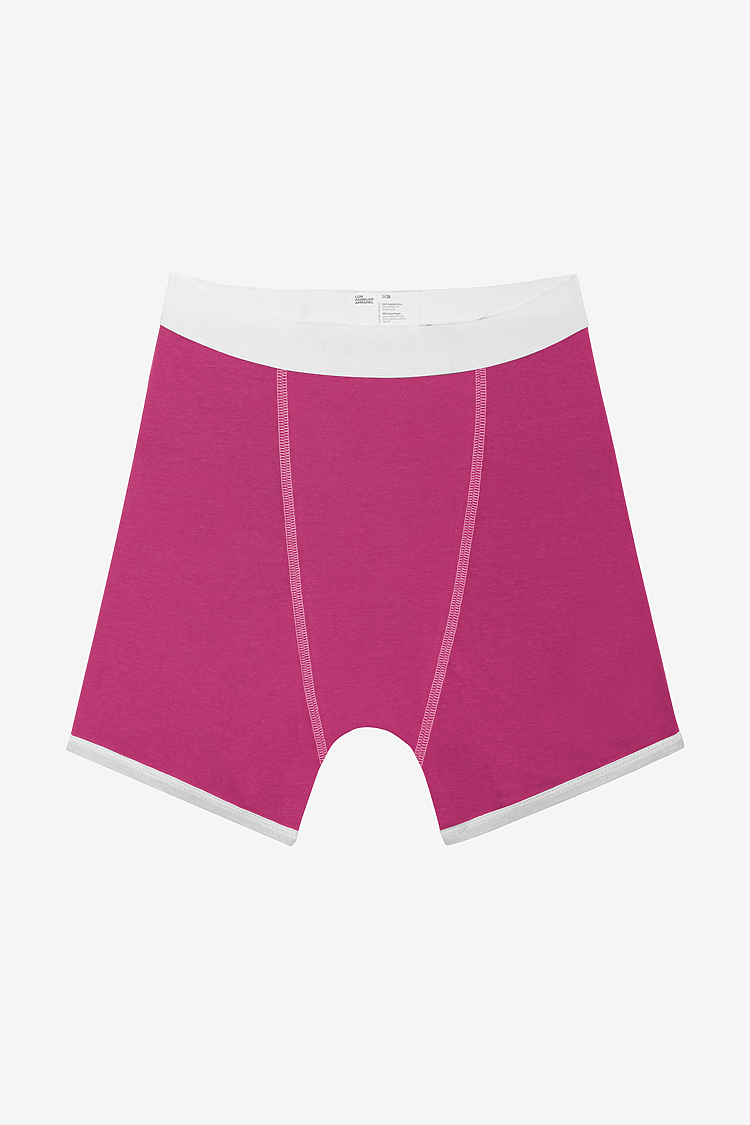 Baby Rib Boxer Brief RUBY