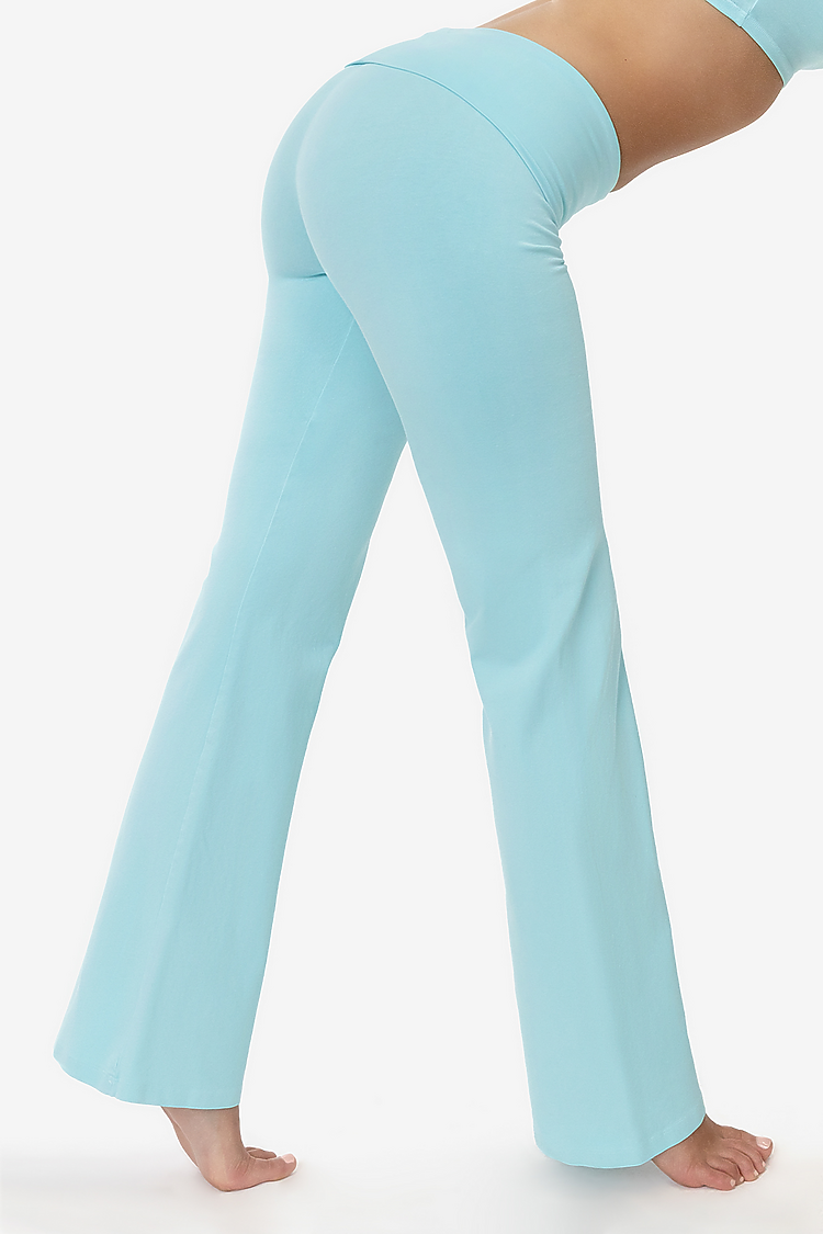Garment Dye Yoga Pant Aquamarine