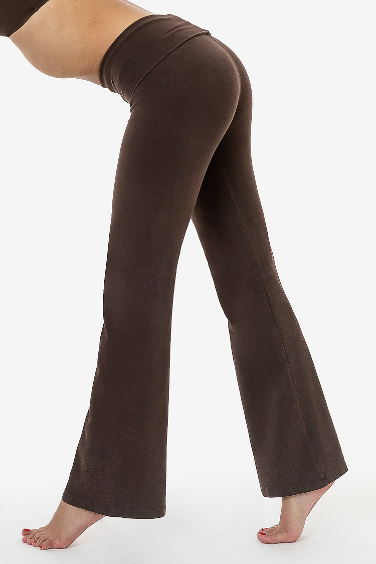 Garment Dye Yoga Pant CHOCOLATE