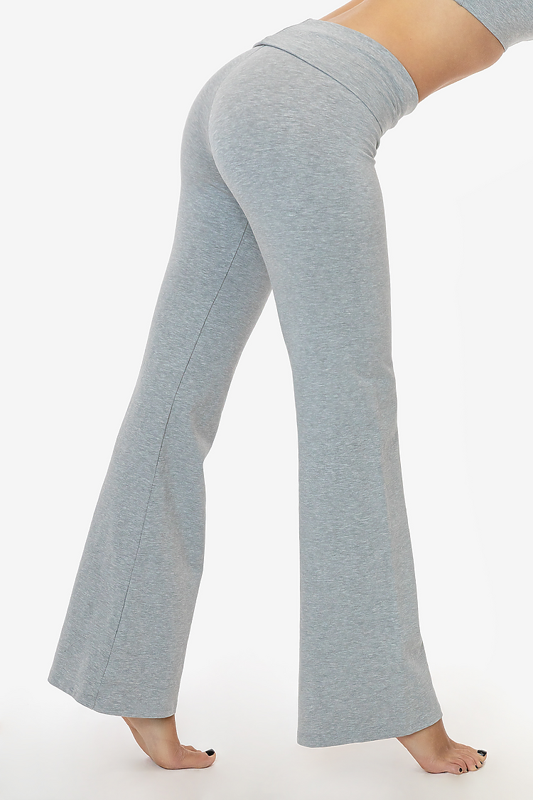 Garment Dye Yoga Pant HEATHER GREY