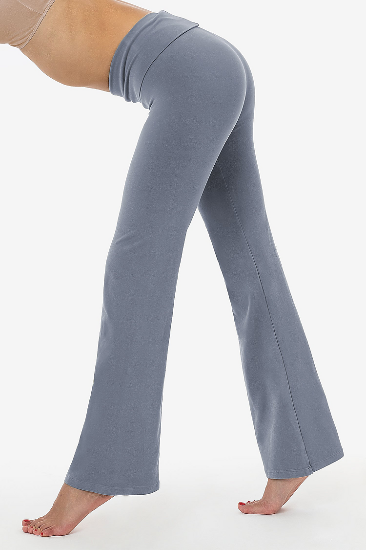 Garment Dye Yoga Pant SLATE BLUE