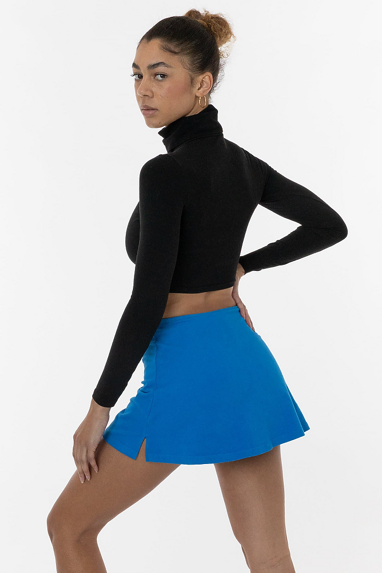 Garment Dye Cheer Skort Cerulean Blue