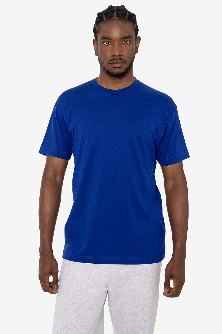 S/S Cotton-Poly Crew 3.8 oz LAPIS BLUE