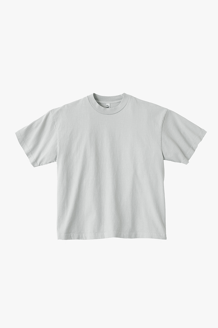 8.5 OZ S/S GARMENT DYE T-SHIRT LIGHT GREY