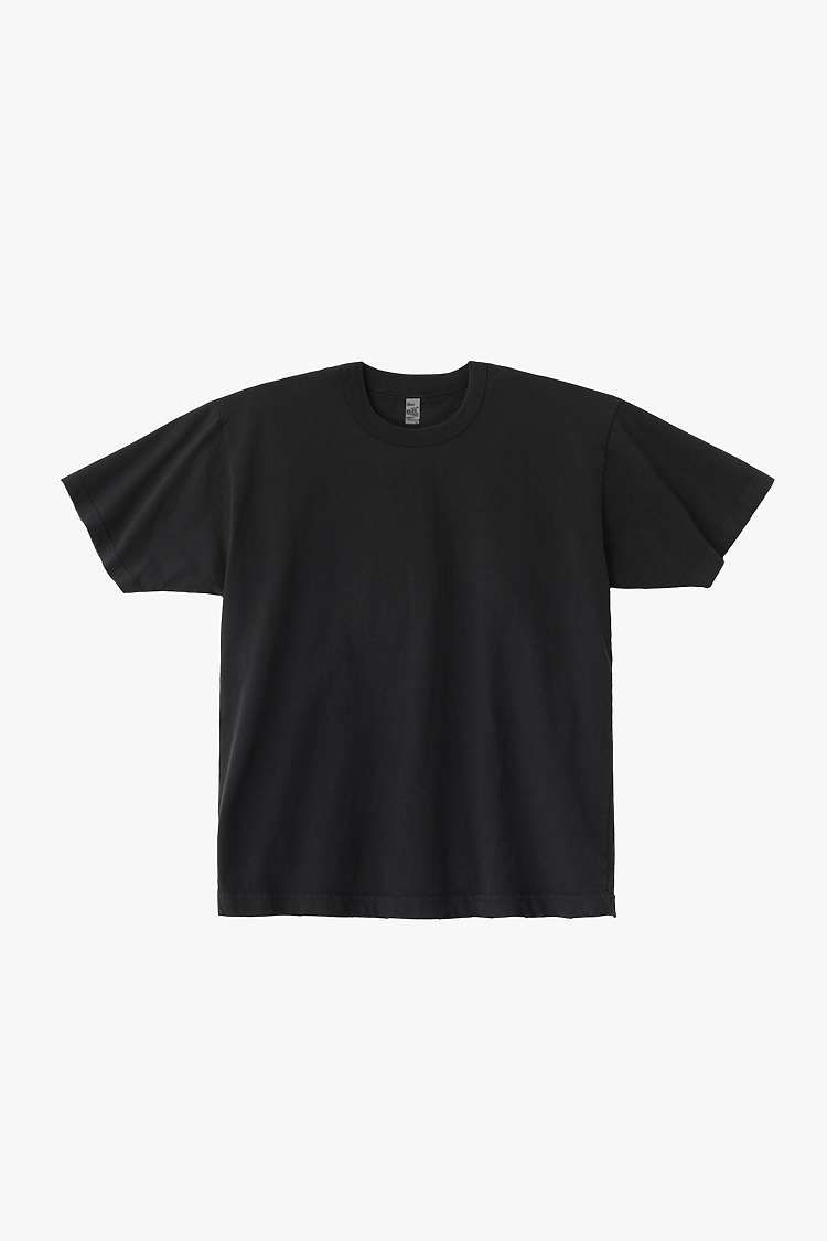 Heavy Jersey Tee w/ Binding Black