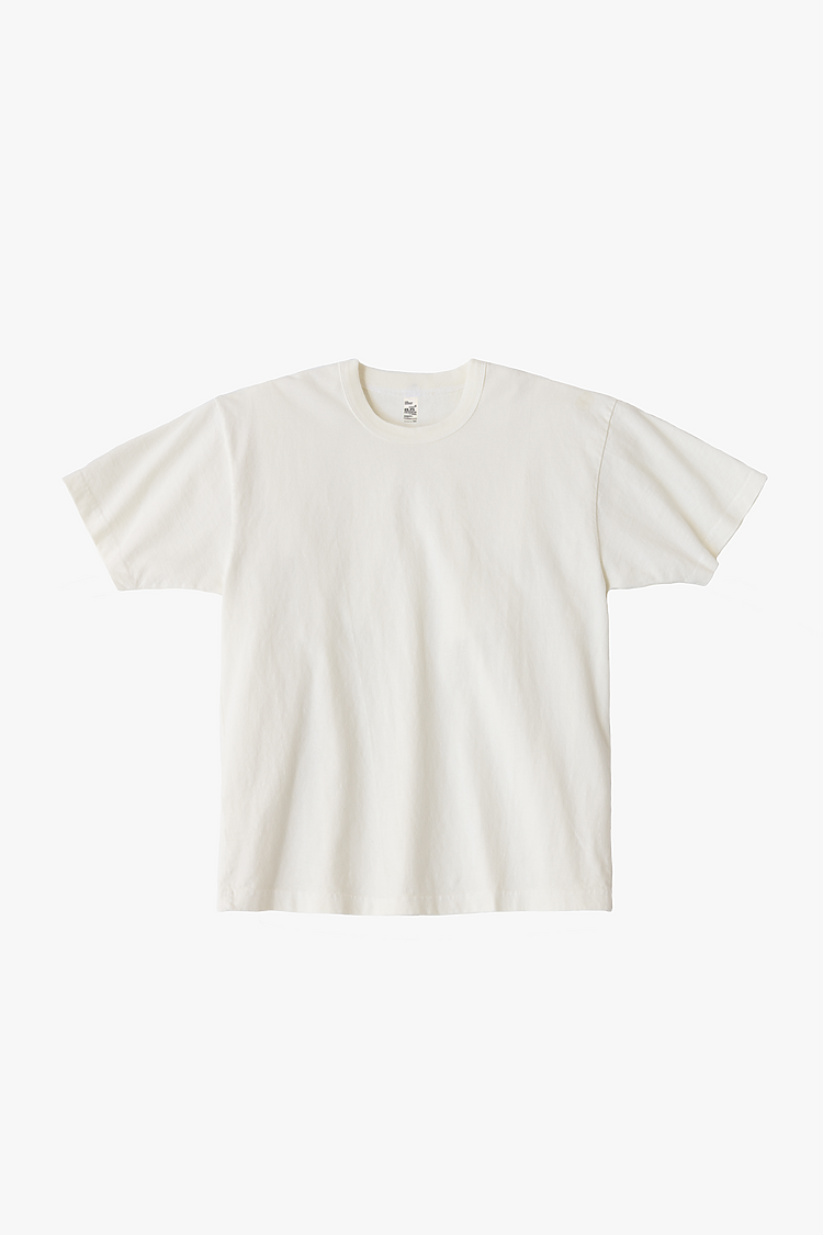 Heavy Jersey Tee w/ Binding OFF WHITE