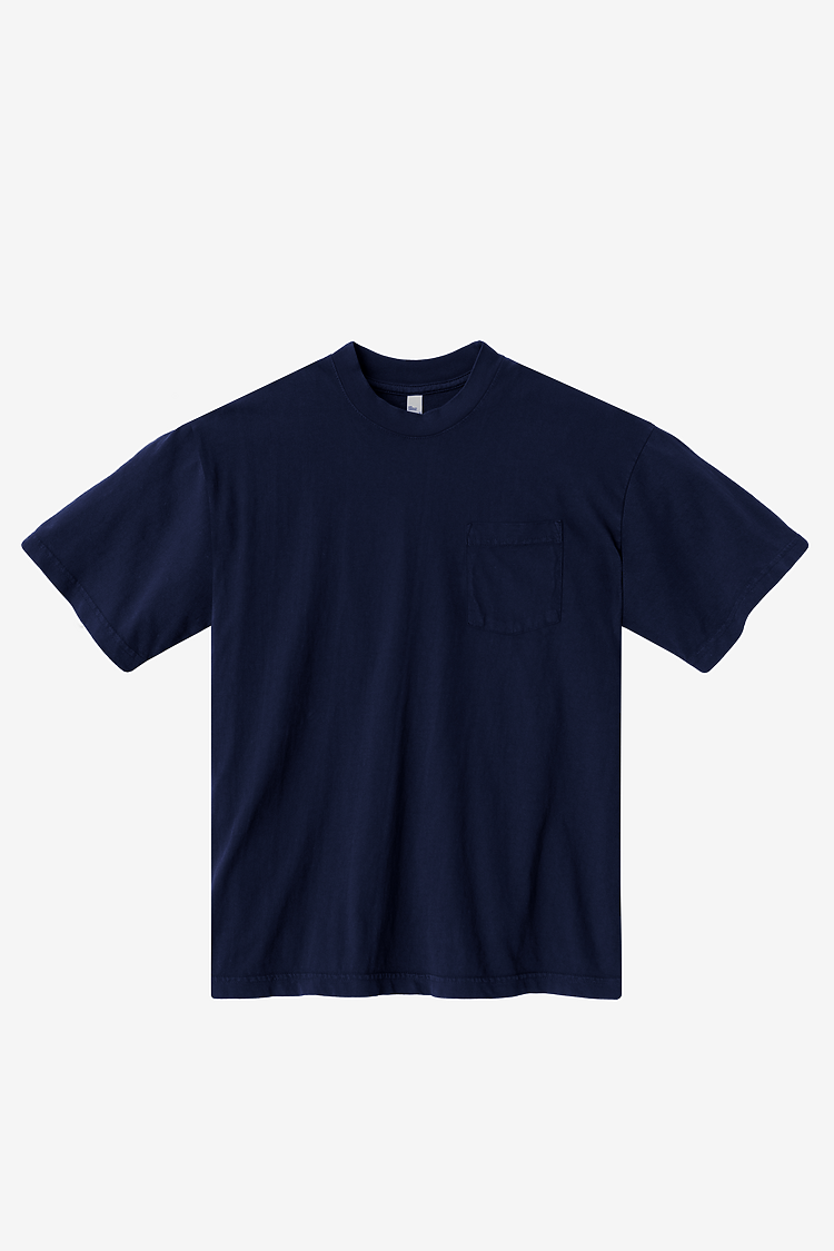 S/S POCKET TEE NAVY