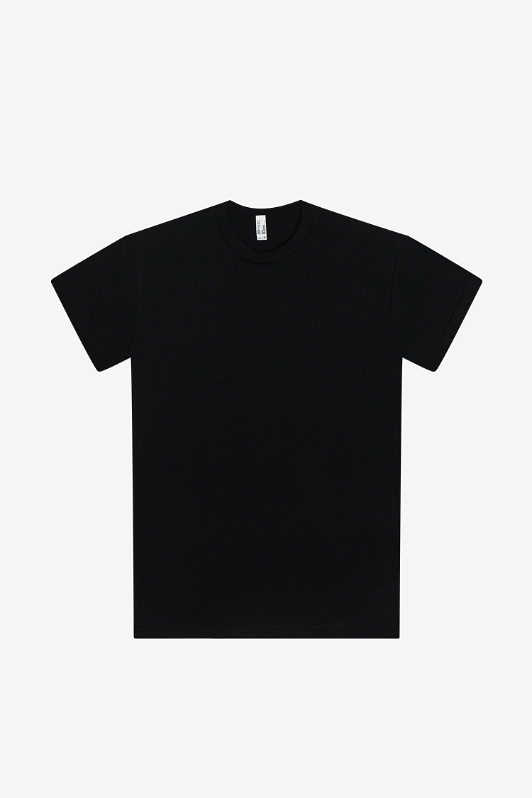 S/S Poly-Cotton Tee 3.8 oz BLACK